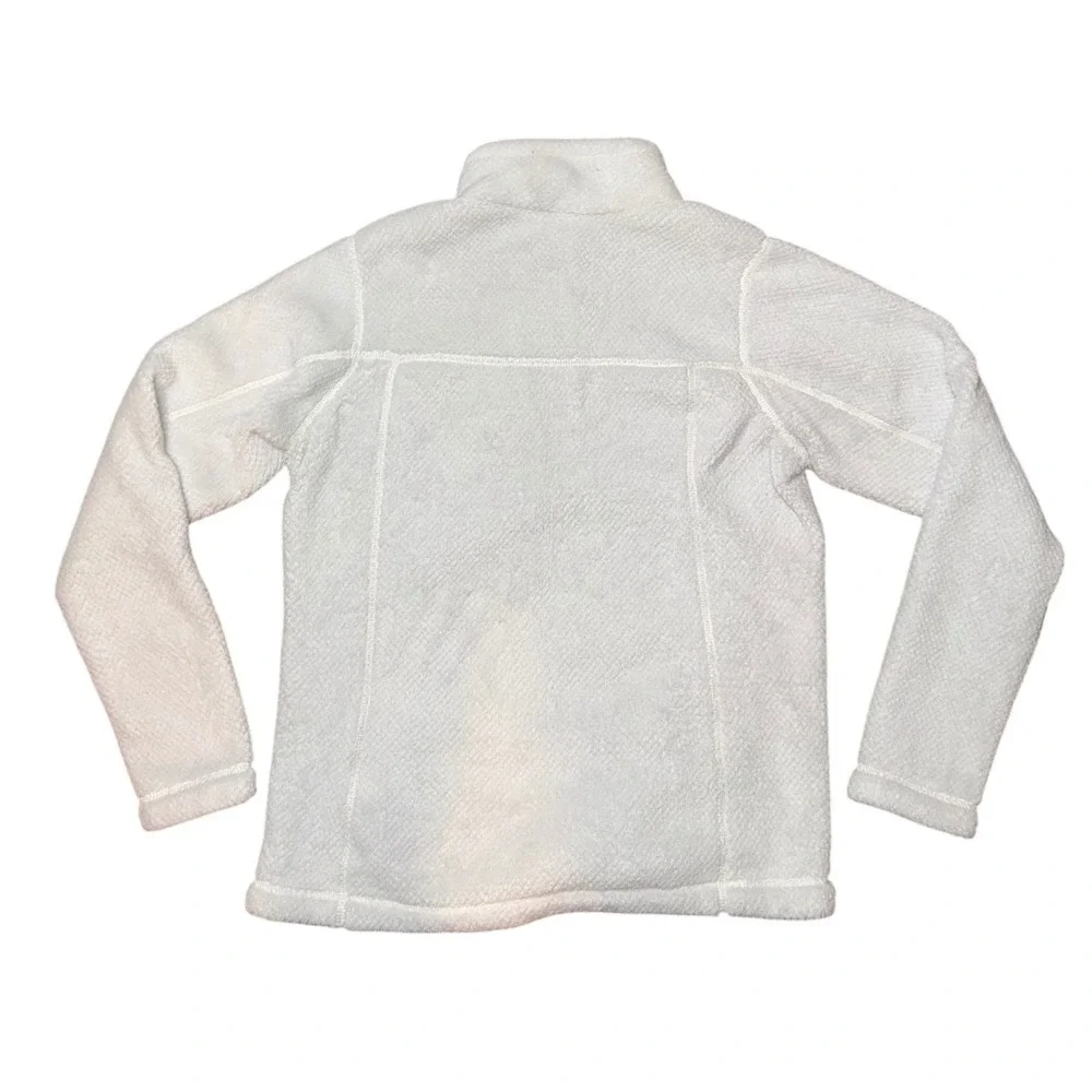 Patagonia Re-Tool Snap-T Pullover Fleece Jacket White Polartec‎ Womens Sz Med